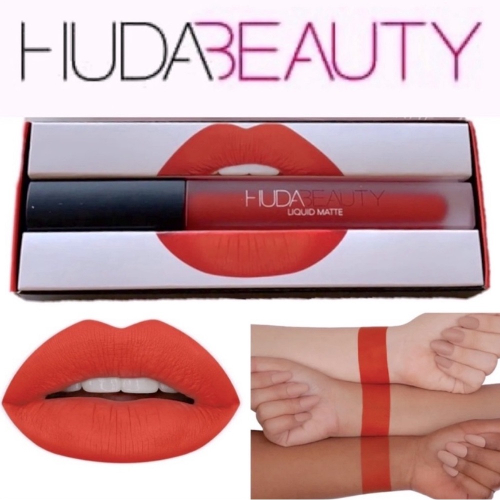 NEW Huda Beauty Alluring Liquid Matte Lipstick